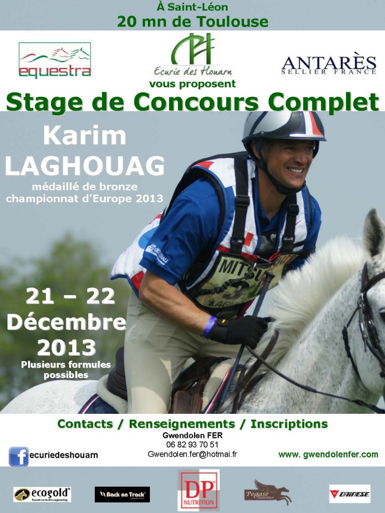 Stage avec Karim Laghouag chez Gwendolen Fer